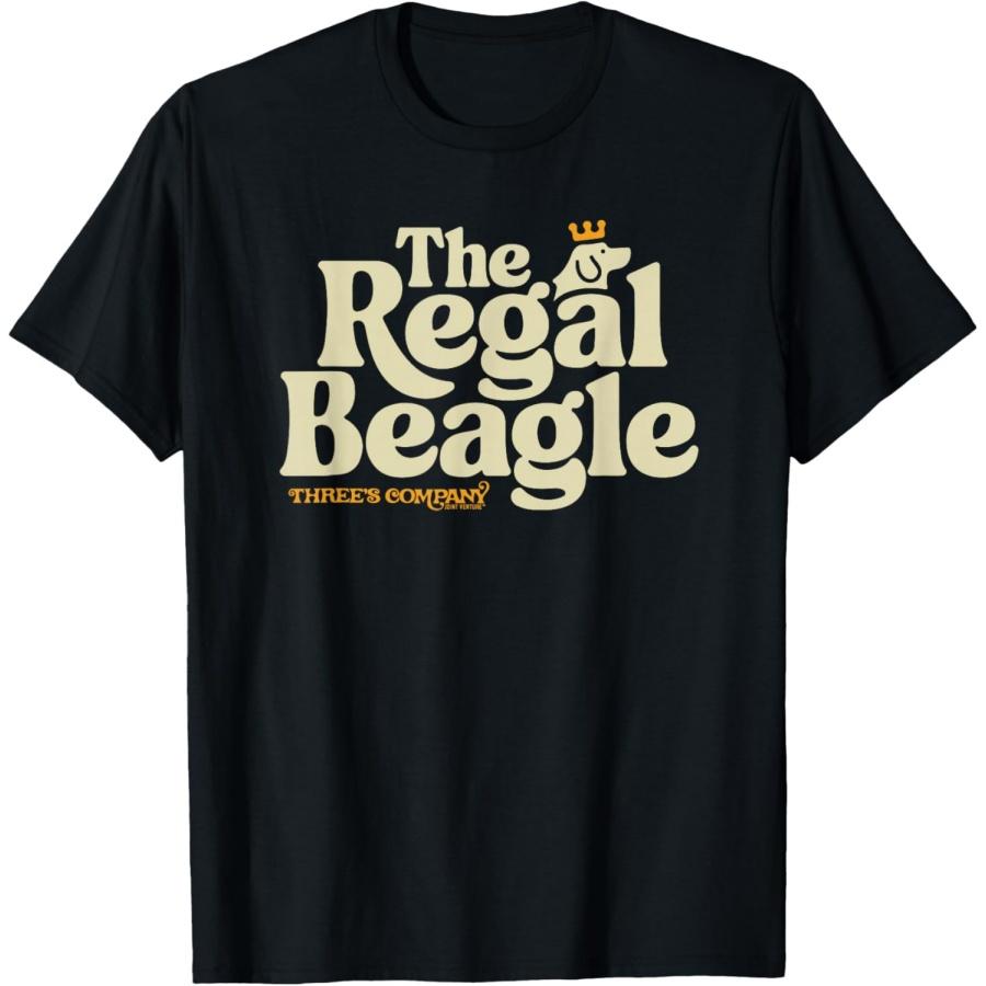 Винтажная футболка с логотипом The Regal Beagle из сериала «Компания трех» 1980-х