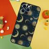 Чехол для телефона «Солнце Луна Знаки Зодиака Небесные» для iPhone 17 Pro Max 16 15 14 12 11 13 Pro Max Plus 12 13 Mini 16e 17 Air Cover