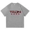 TRON Ares Футболки Рок-группа NINE INCH NAILS Футболка Хлопок Короткий рукав Свободный Мужские Футболки Унисекс Уличная одежда Кино Графический Принт Топ