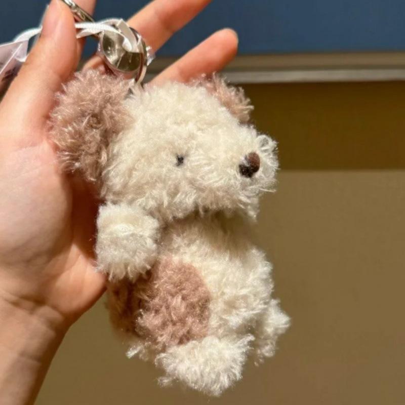 Плюшевая игрушка в стиле Jellycat: Кукла-топпер "Кролик и Медведь с тремя бирками" - Идеальный подарок на день рождения для девочек