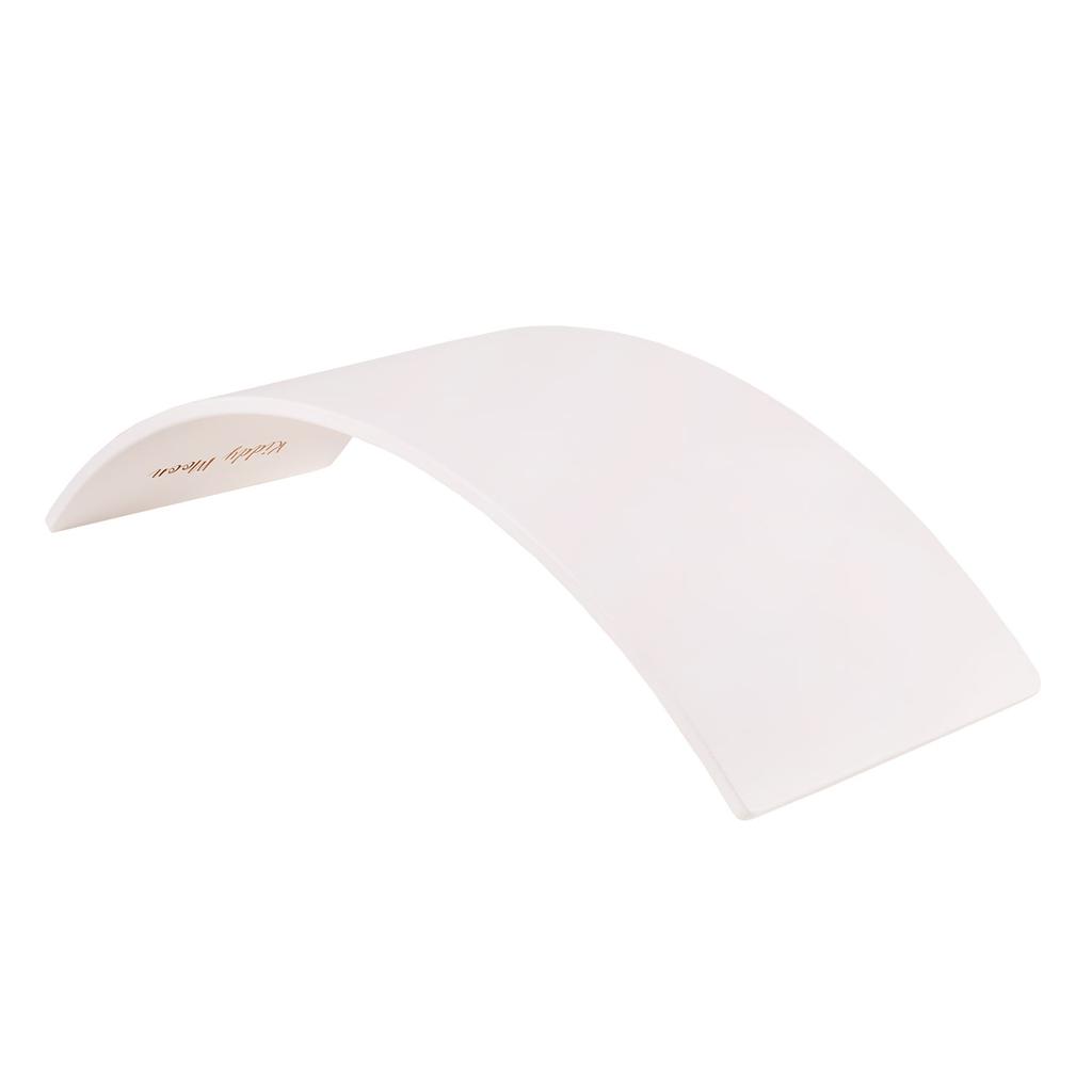 KiddyMoon Деревянная балансировочная доска для детей, деревянная игрушка для детей, балансировочная доска для малышей, деревянные игрушки 80х30см, белый