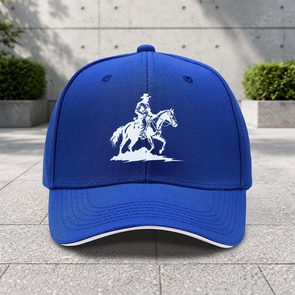 1pc Western Cowboy Baseball Cap Adjustable Duckbill Hat Suitable For Outdoor Sports Cycling Music Festivals Gifts Lightwei
