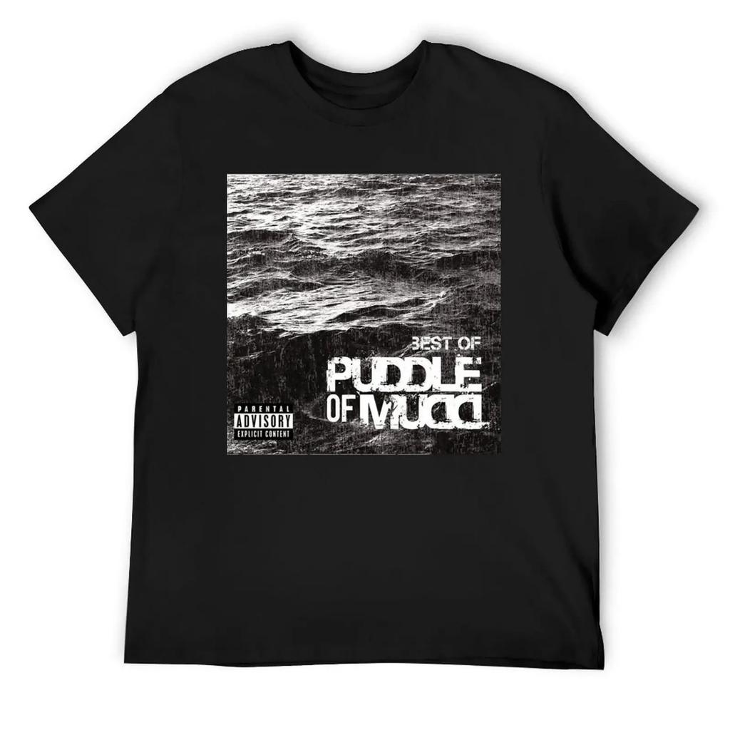 Лучшее из puddle of mudd Классическая футболка Заготовки для футболок Роскошная дизайнерская летняя рубашка Мужские футболки для тренировок