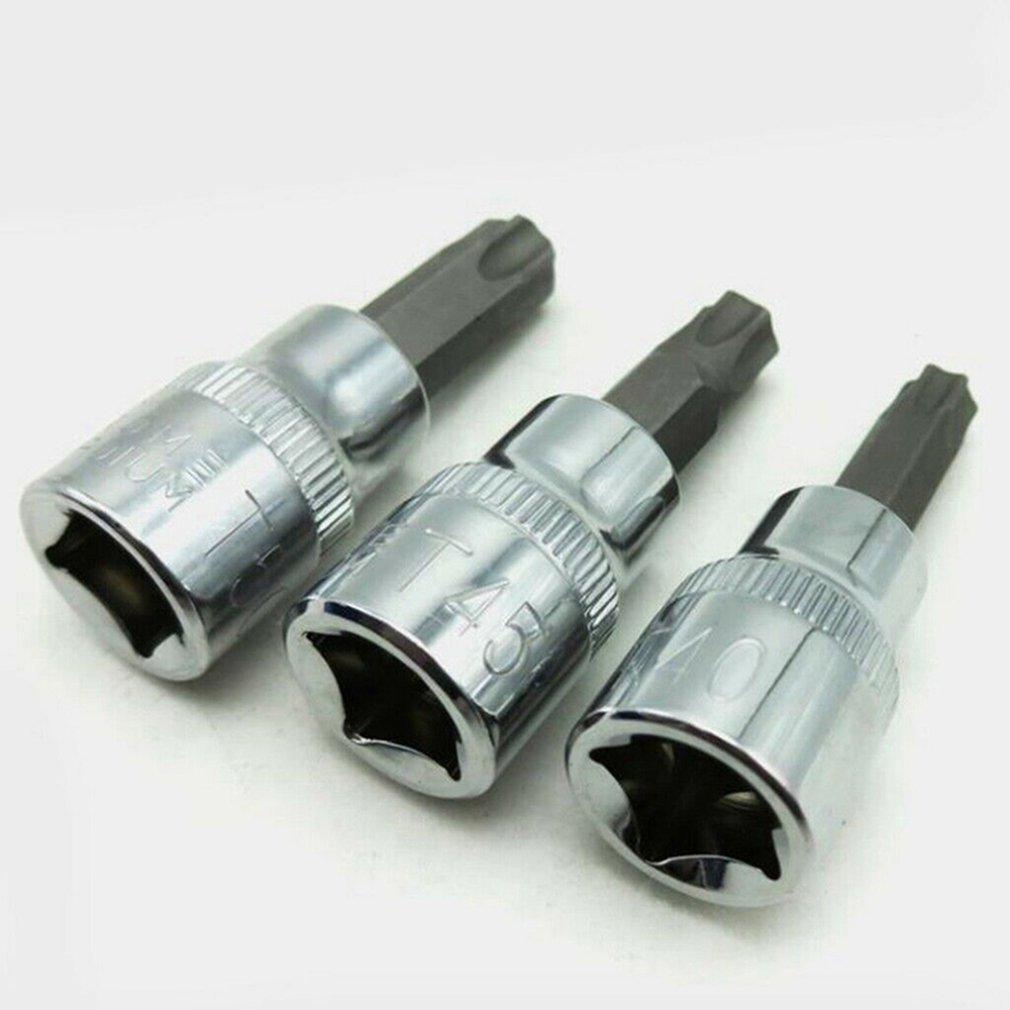 Allsome Набор из 13 ключей Torx, набор инструментов для авторемонта, набор отверток, ударная головка гаечного ключа, профессиональные инструменты для ремонта велосипедов и автомобилей