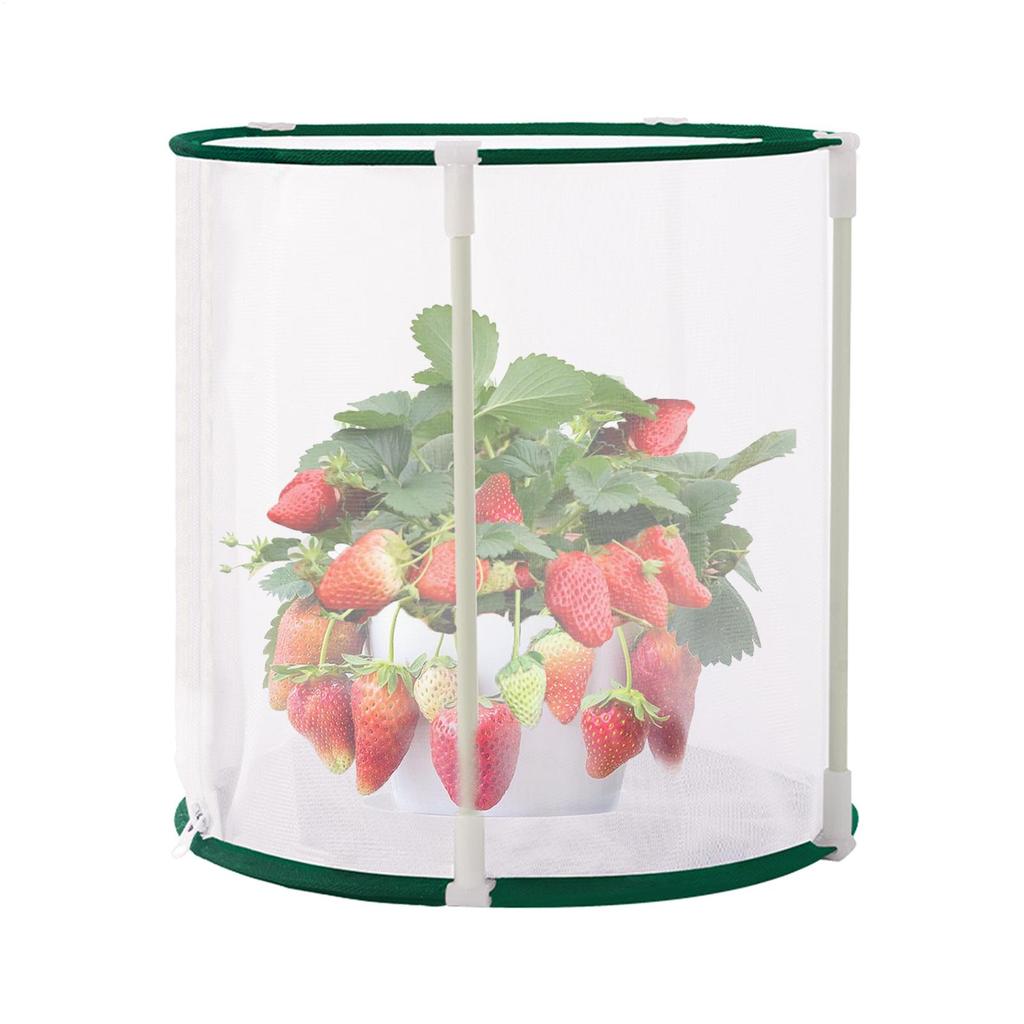 Многофункциональная сетка-накидка для растений, клетка-защита, палатка, складная круглая сетка от насекомых, садовый чехол для защиты растений для цветов