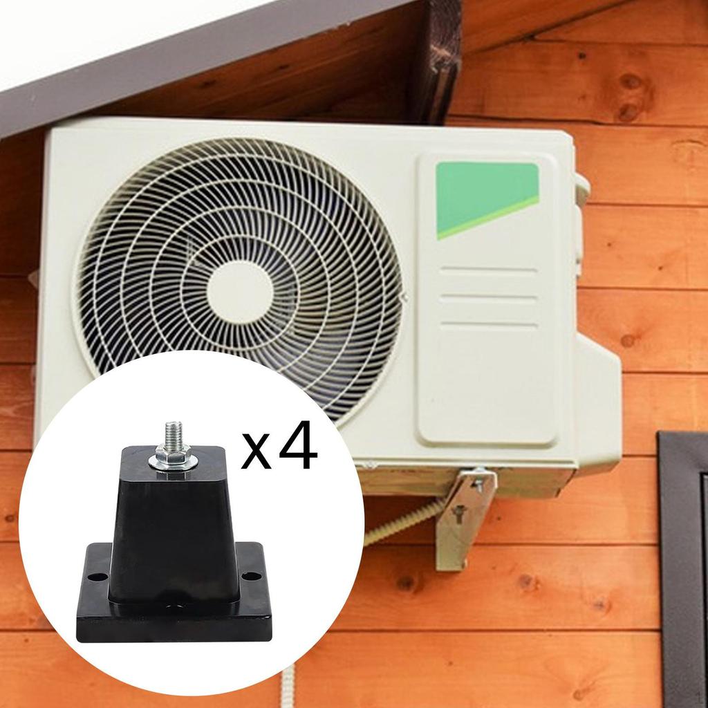 4 Антивибрационные подушки для кондиционирования воздуха, Виброизолятор для наружного блока мини-сплит-системы