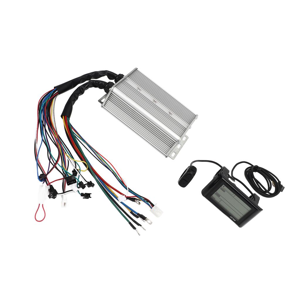 Контроллер 48 В 60 В 1500 Вт с ЖК-дисплеем, профессиональный комплект контроллера бесщеточного двигателя для электровелосипеда
