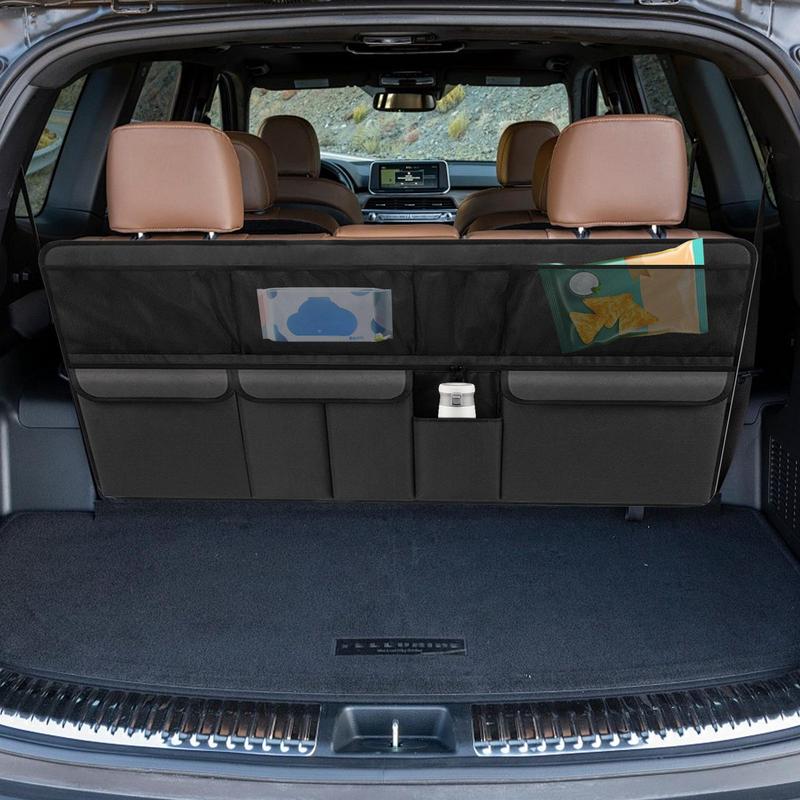 Trunk Organizer For Car Auto Grocery Storage Holder Large Waterproof Trunk Organizer With Multiple Dividers For Diaper Snack