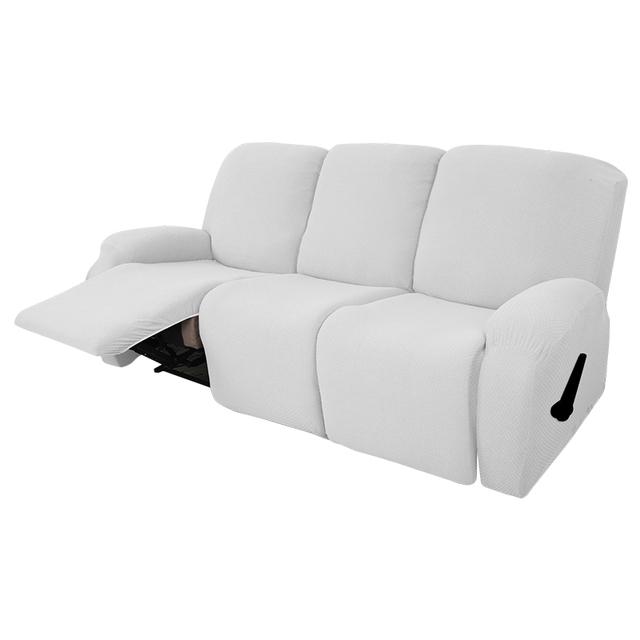 3 Seat New Jacquard Fabric Recliner Chair Cover High Quality Relax Armchair Slipcover Recliner Sofa Cover For Living Room