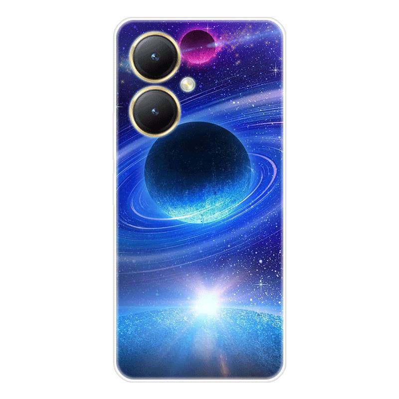 Для Vivo Y27 4G Y 27 5G чехол Мягкая силиконовая задняя крышка Чехол для телефона с рисунком из мультфильма Разнообразие