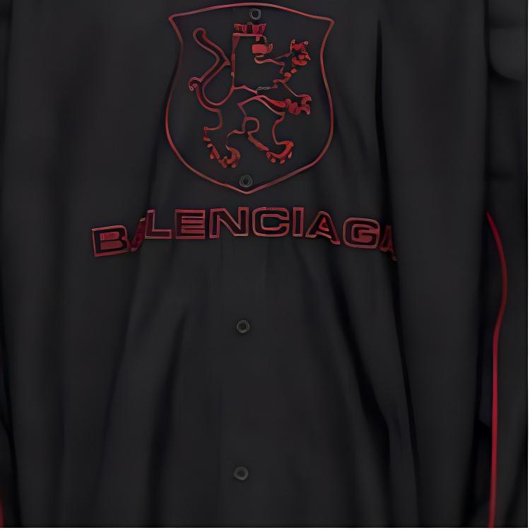 Balenciaga Shirt Loose Fit Men's Black 814601TNM601000