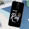 King Queen Couple Lovers Case For ZTE Nubia Red Magic 10S 11 10 9 8 8S 9S Pro Plus 6 7 6S 7S Pro 5G 6R 10 Air Cover