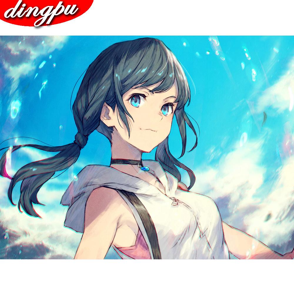 Полный круглый мозаика Алмазная вышивка Сейлор Мун 5D DIY алмазная живопись вышивка крестиком украшения дома наборы для рисования