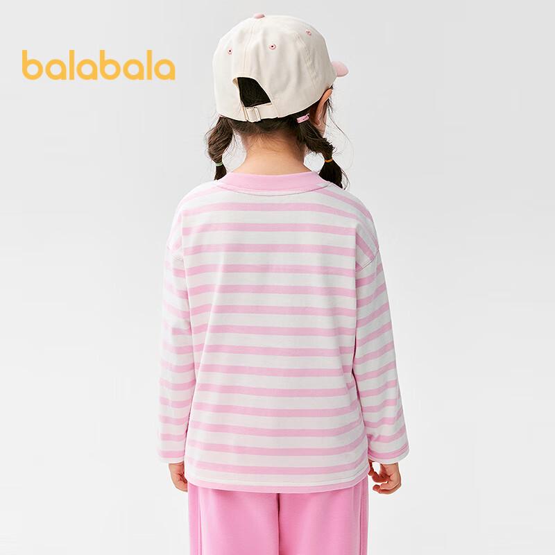 Детская полосатая футболка с длинным рукавом Balabala