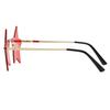 Funny Eyeglasses Pentagram Eyewear Sun Glasses Star Shape Rimless Sunglasses Party Glasses