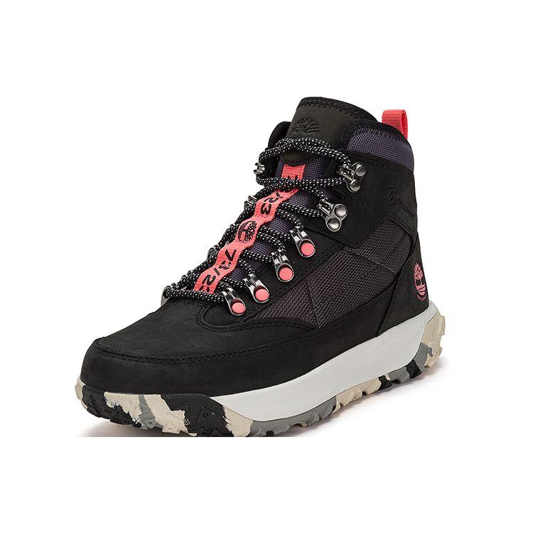 Timberland Нескользящая прочная функциональная обувь с высоким верхом для активного отдыха, женская обувь черного цвета A5Z3RW