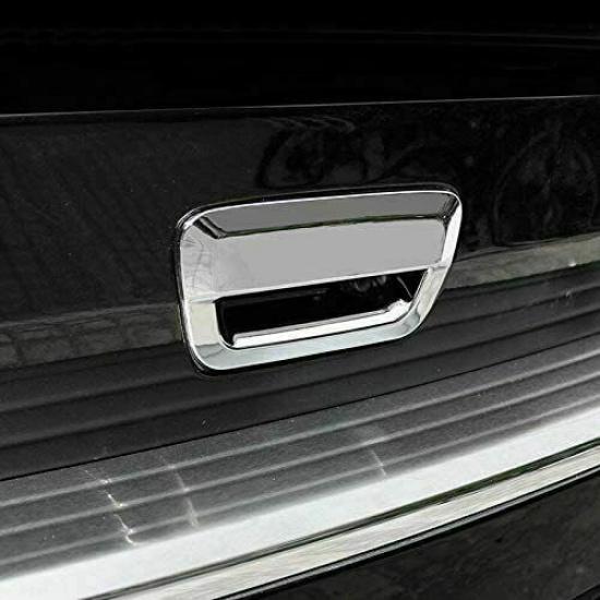 Chrome Tailgate Door Handle Cover Trim for Jeep Grand Cherokee 2014+ Accessories