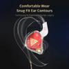 QKZ AKX 3,5 мм Внутриканальные проводные наушники Динамические HIFI Басовые наушники-вкладыши Монитор Наушники Спортивная гарнитура с микрофоном Стерео