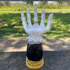 Modern Resin Candle Holders Hand Elegant Terror Luxury Candlesticks Center Candle Holder Centerpiece Valentines Day Gift Candlestick Decoration