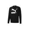 Classics Logo Print Sport Crew Neck Knit Sweater Men Sweater Black 531366-01