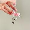 Y2K Heart Candy Key Chain Love Beads Phone Pendant Headphone Case Charm Bag Decor Car Key Ring