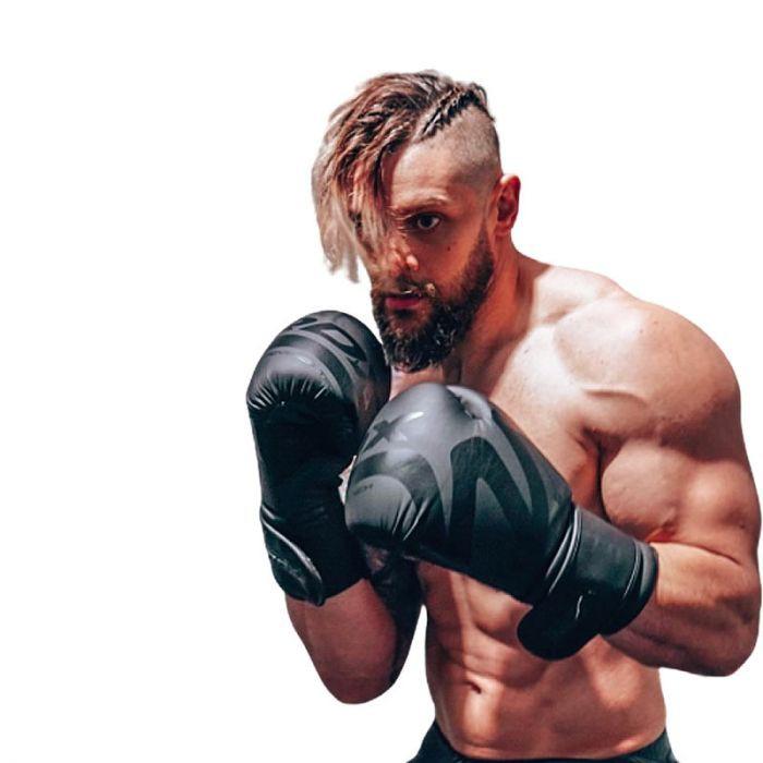 RDX F15 Boxing Gloves Black/Black 12oz