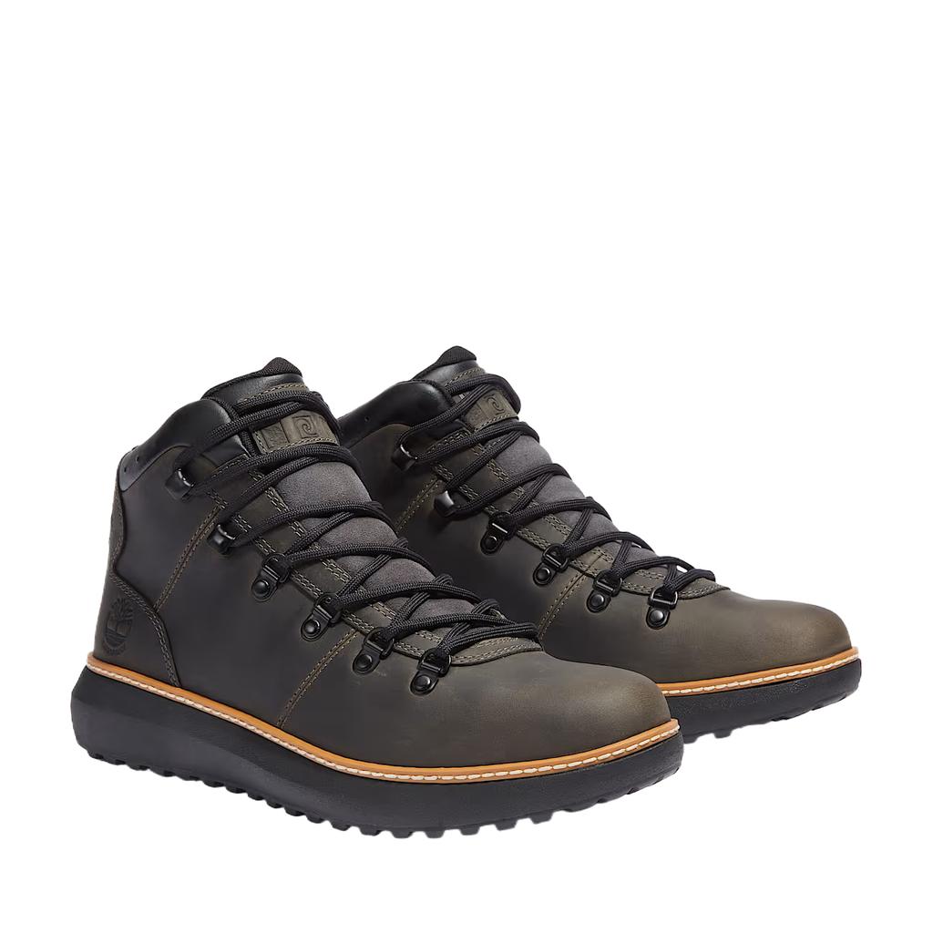 Timberland Кожа Гудзон Водонепроницаемые Дышащие Классические Удобные Универсальные Модные Короткие Ботинки для улицы Мужские ботинки Коричневые TB0A69RDEIQ