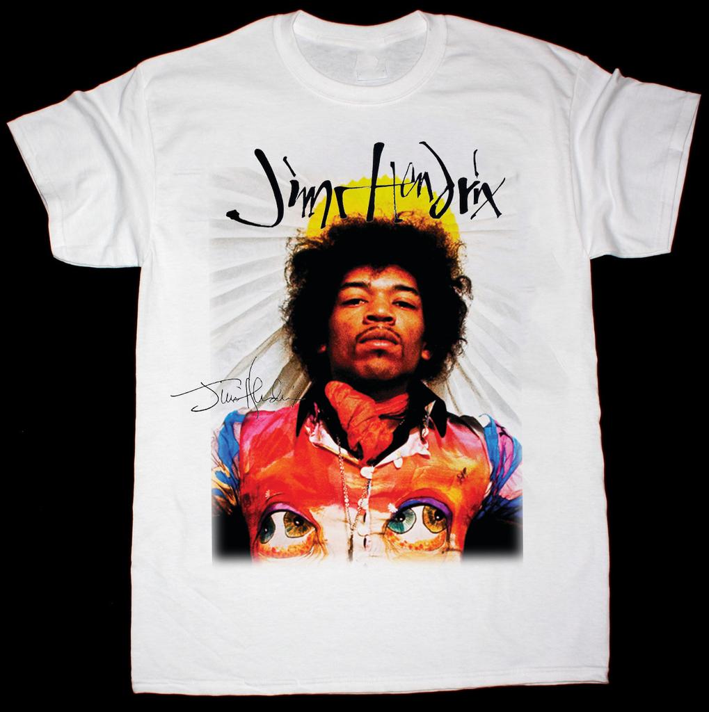 Collection Jimi Hendrix Singer White All Size Unisex T-shirt TMB538