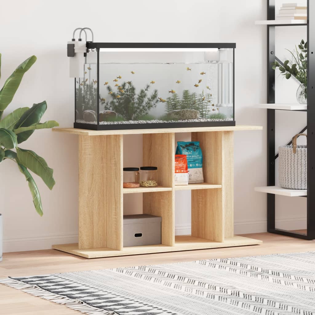 Aquarium Stand Sonoma Oak 100 x 40 x 60 cm Particleboard