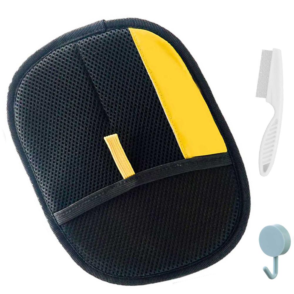 3/2/1Pc Pet Hair Remover with Brush & Hook Portable Washable Clothes Hair Dehairing Gloves Pet Cleaning Products Pet Accessories