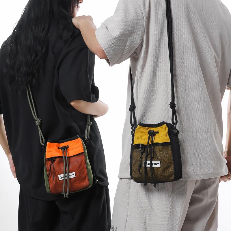 Small Shoulder Bags, Couple Functional Workwear Bags, Crossbody Bags, Trendy Sports Single-shoulder Small Backpacks for Boys and Students