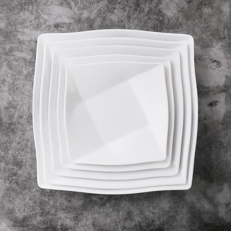 Melamine Rectangular Serving Tray - Pack of 10