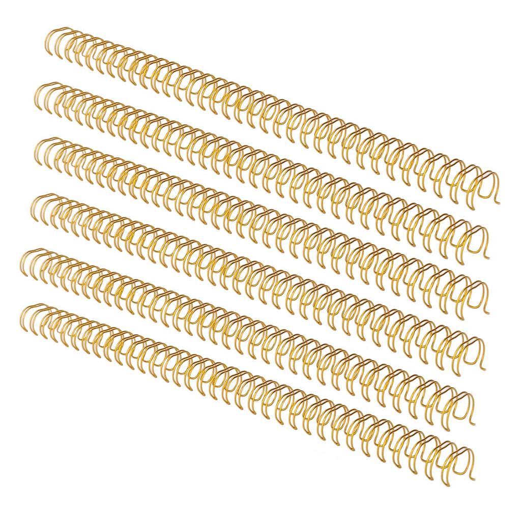 100 ШТ. Пружины для спирального переплета 34 3:1 шаг Пружины для переплета на двойную металлическую спираль 120 листов Вместимость 14,300 мм Диаметр