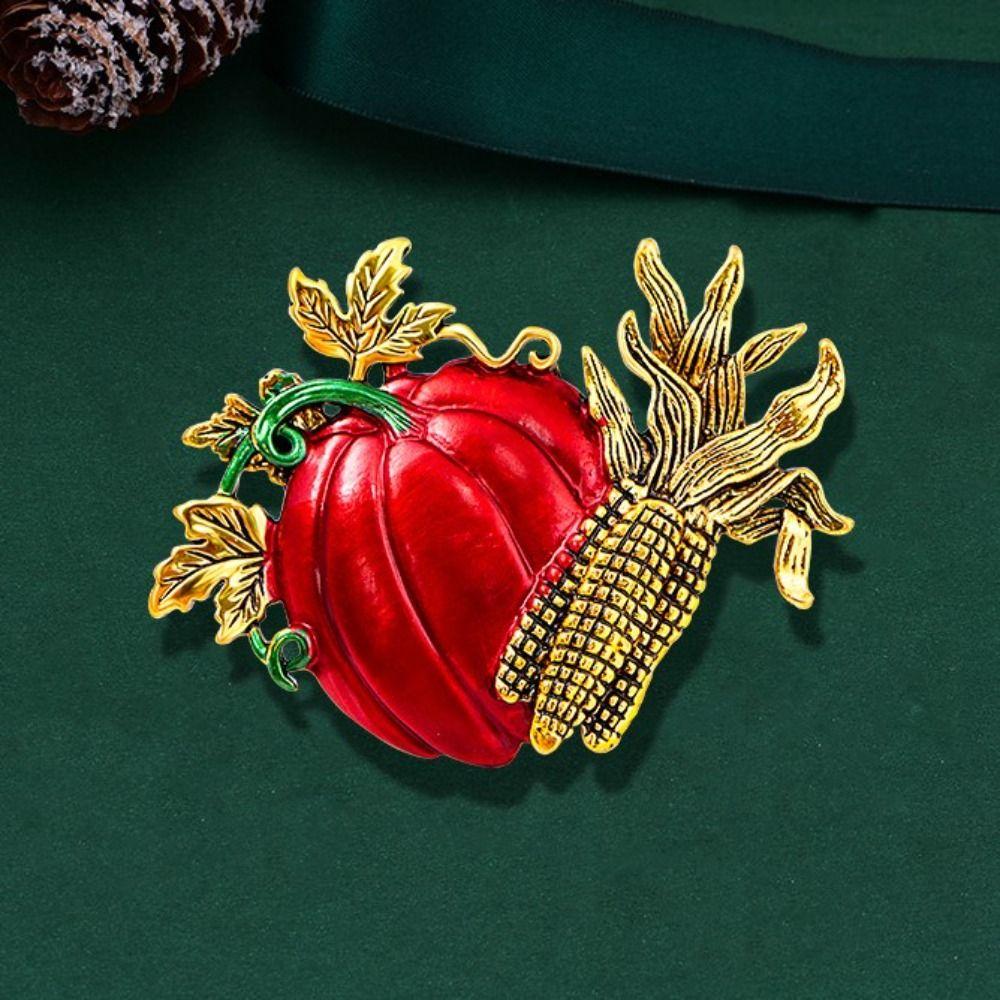 Snowflake Christmas Elk Breastpin Mistletoe Wreath Merry Christmas Decor Gift