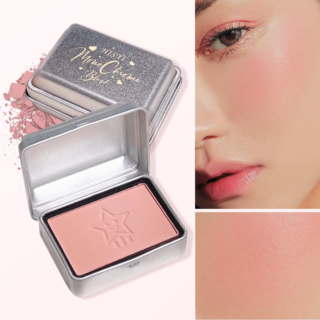 Стойкие шелковистые матовые румяна