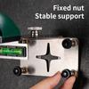 Precise Lasers Level Holder Support With Fluorescent Alignment Vials Adjustable Wall Bracket And Stainless Steel Build