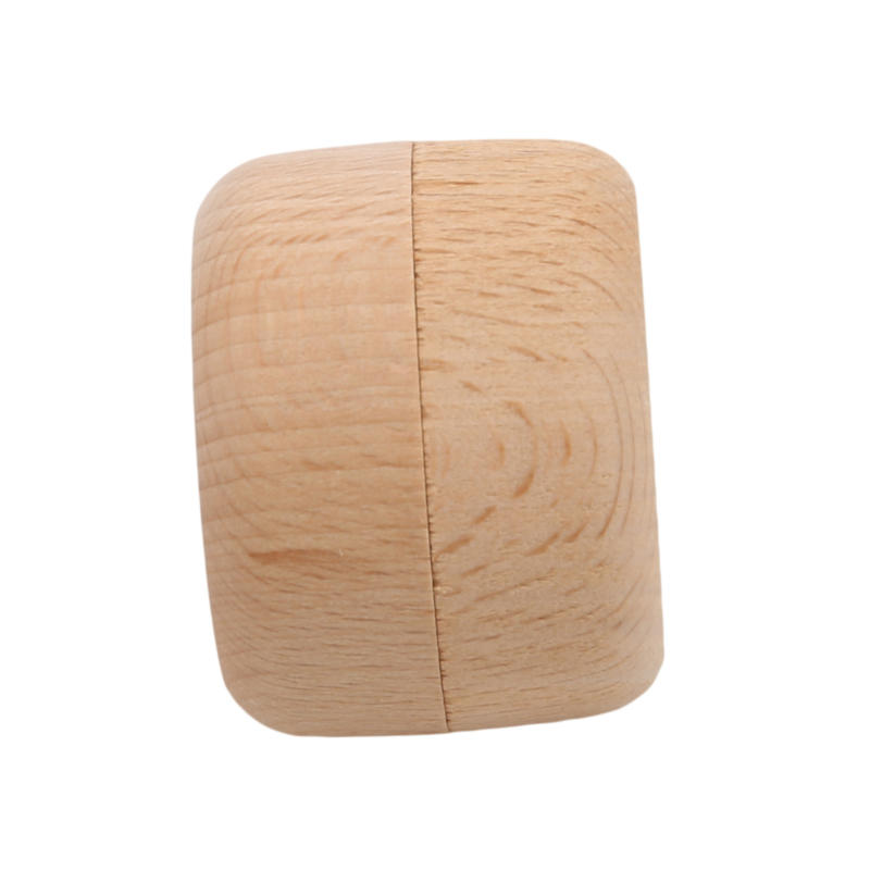 1 шт. Винтажная круглая деревянная шкатулка для хранения ювелирных изделий, контейнер для колец, серег, ожерелий, браслетов