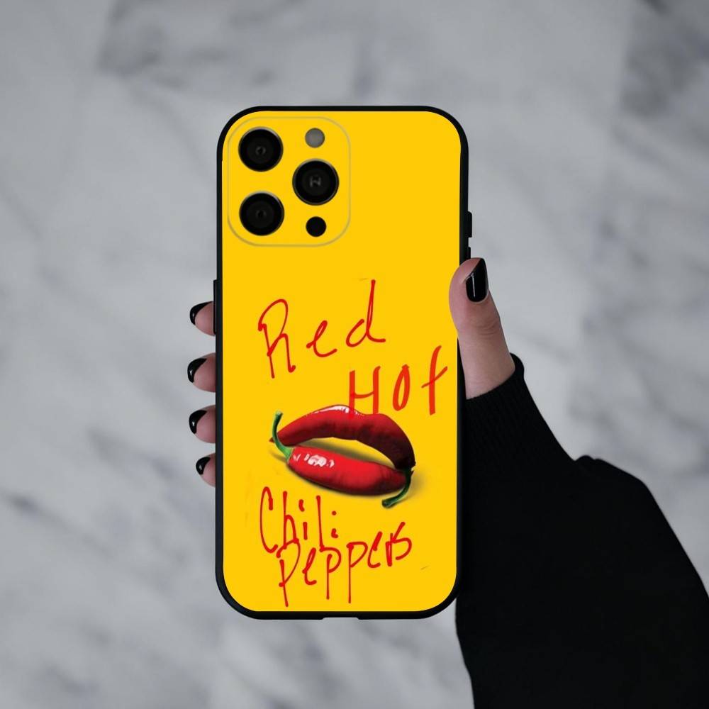 U-Unforgettable Red Hot Chili P-Peppers Bnd Phone Case For iPhone 17pro, 16,15,14,13,12,11 X XR Plus,Others Soft Black Cover