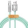 120 Вт USB A кабель для быстрой зарядки для Samsung Galaxy S24 S23 Ultra Xiaomi 14 Redmi Note 13 12 11 Pro Type C плетеный провод кабель для передачи данных