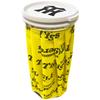 Lezax Hanshin Tigers Official Ice Bag Yellow HTMC-5713, 26cm Portable Cooling Pack for Sports, Golf, and Outdoor Activities