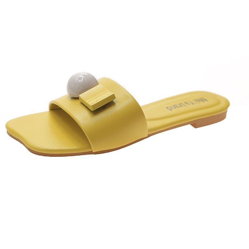 Обувь с открытым носком, лето 2024, женские тапочки на плоской подошве и сандалии, черные шлепанцы, роскошные сандалии H, дизайнер Y по акции F