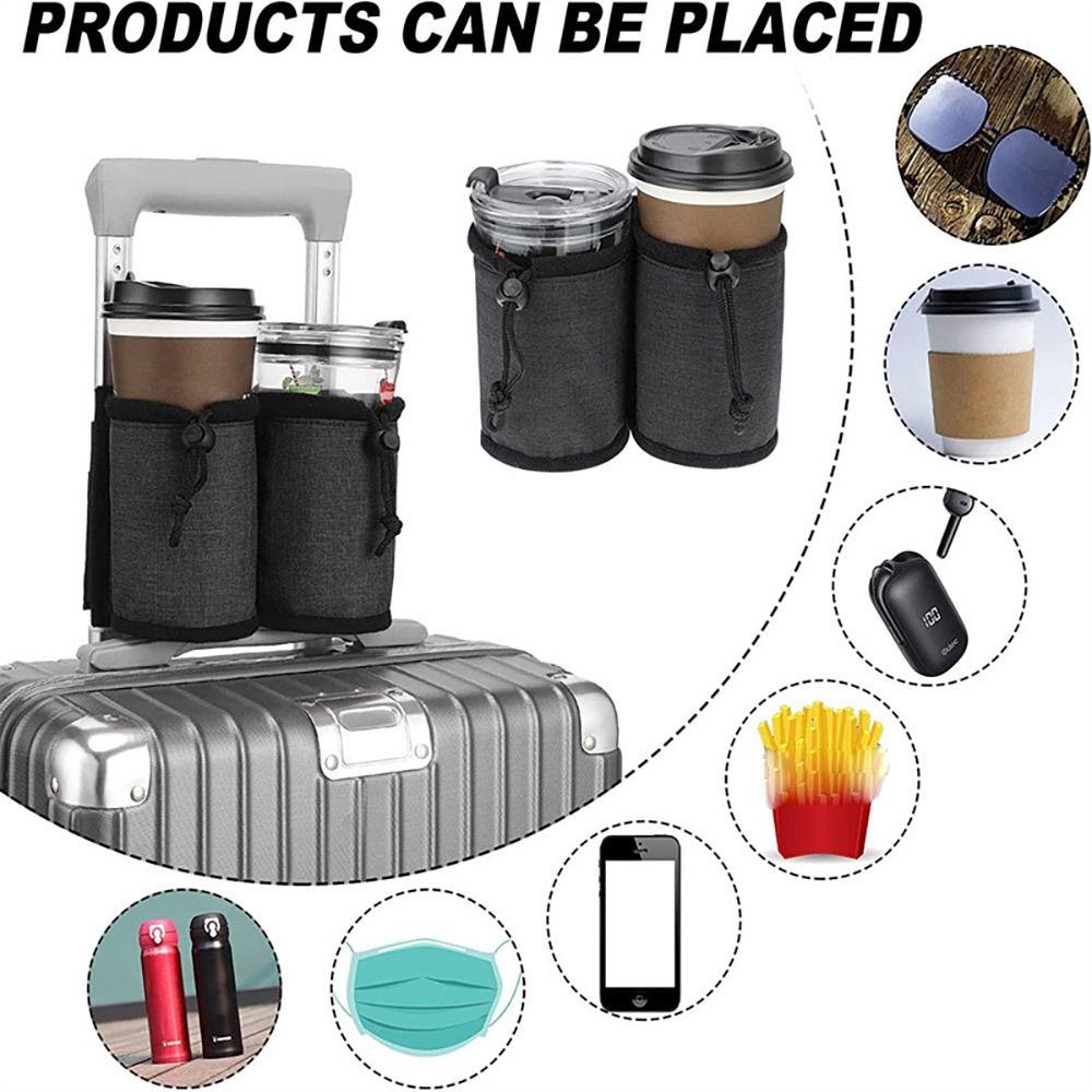 Tea Cup Holder Coffee Mugs Holder Luggage Cup Holder Luggage Cup Cover Cup Sleeve Luggage Cup Case
