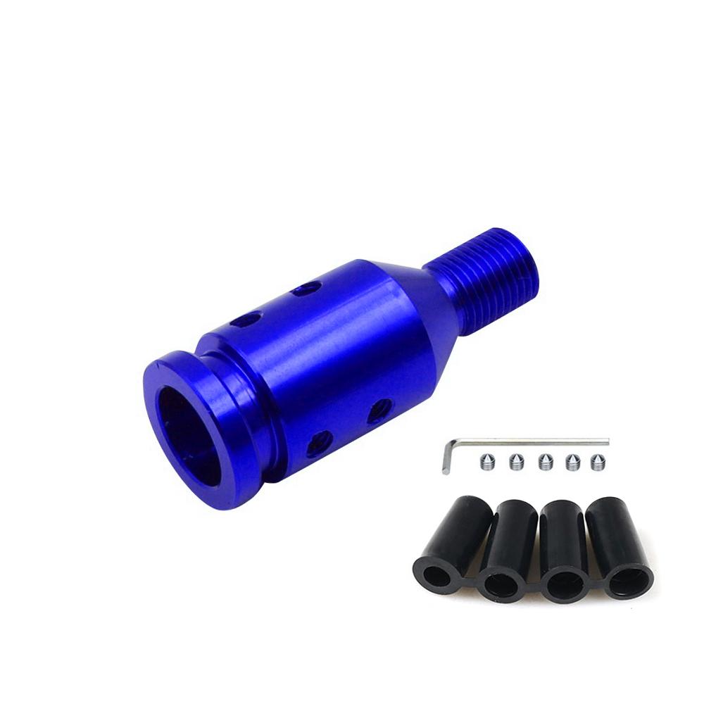 Универсальный адаптер ручки механической коробки передач для резьбы M18x1.5/M10x1.5/M12x1.25, из алюминиевого сплава, для автомобиля, для гоночной игры