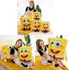 Adorable Giant 3d Spongebob Plush Doll With Soft Feather Cotton Filling Perfect For Children