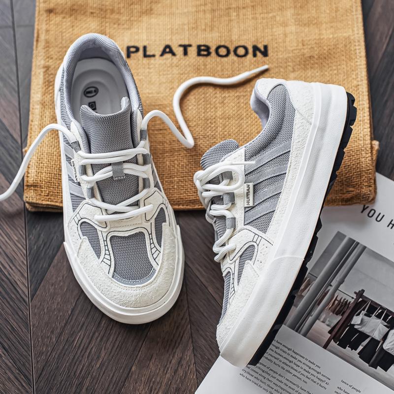 New low-top canvas shoes sports and leisure Dexun shoes niche men's shoes breathable board shoes men HTA-10