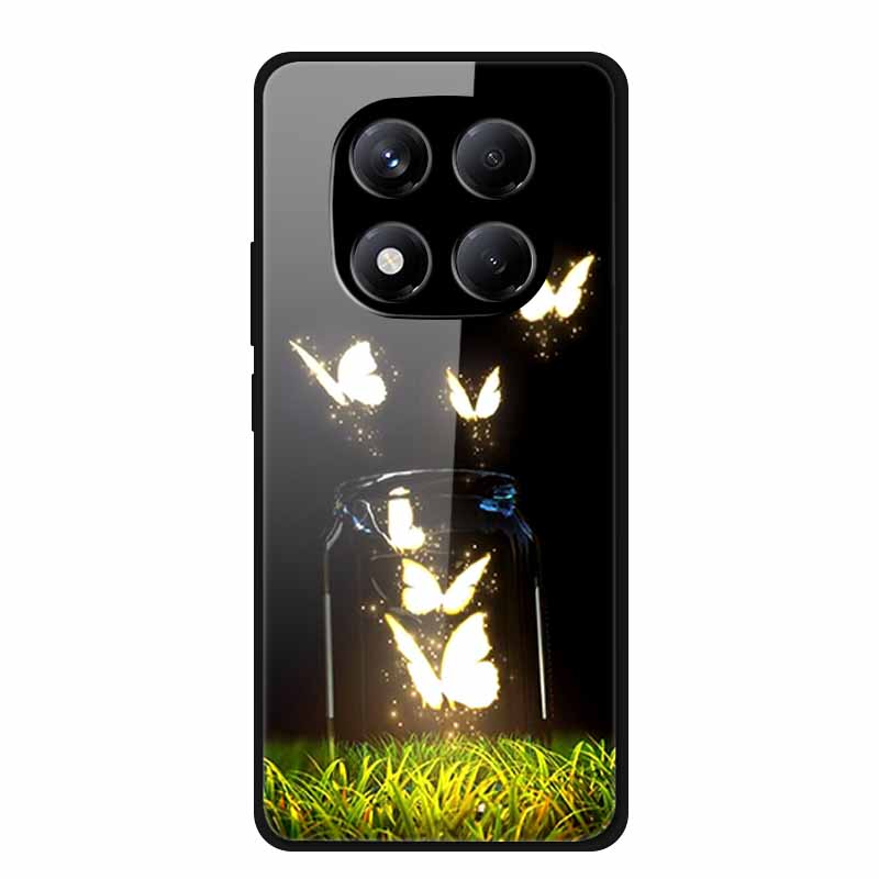 Роскошный Чехол Для Redmi Note 14 Pro 4G Чехол Из Закаленного Стекла Для Xiaomi Redmi Note14 Pro 4G Чехлы Для Телефона Модный Защитный fundas