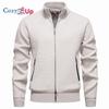 Men's Casual Slim Full Zip Thick Knitted Cardigan Sweaters with Pockets