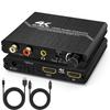 Аудиоэкстрактор HDMI Tendak, 4K HDMI в Оптический SPDIF + 3,5 мм Стерео + RCA L/R Аудио Адаптер-Конвертер с Поддержкой Регулировки Громкости