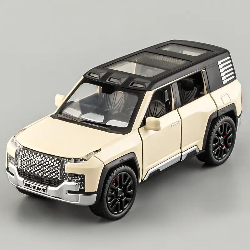 1/32 BYD Look Up U8 Металлическая литая модель автомобиля Звук и свет Имитация Классическая Коллекция Украшения для витрины Подарок на день рождения