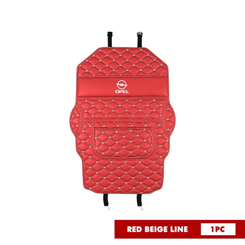 Car Anti-Kick Pad Seat Back Protector Mat Anti Dirt Back Bag For Opel Meriva Mokka Grandland Vectra Zafira Vivaro Antara